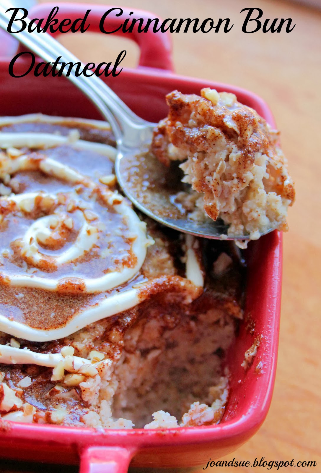 Jo and Sue Baked Cinnamon Bun Oatmeal (Single Serving)