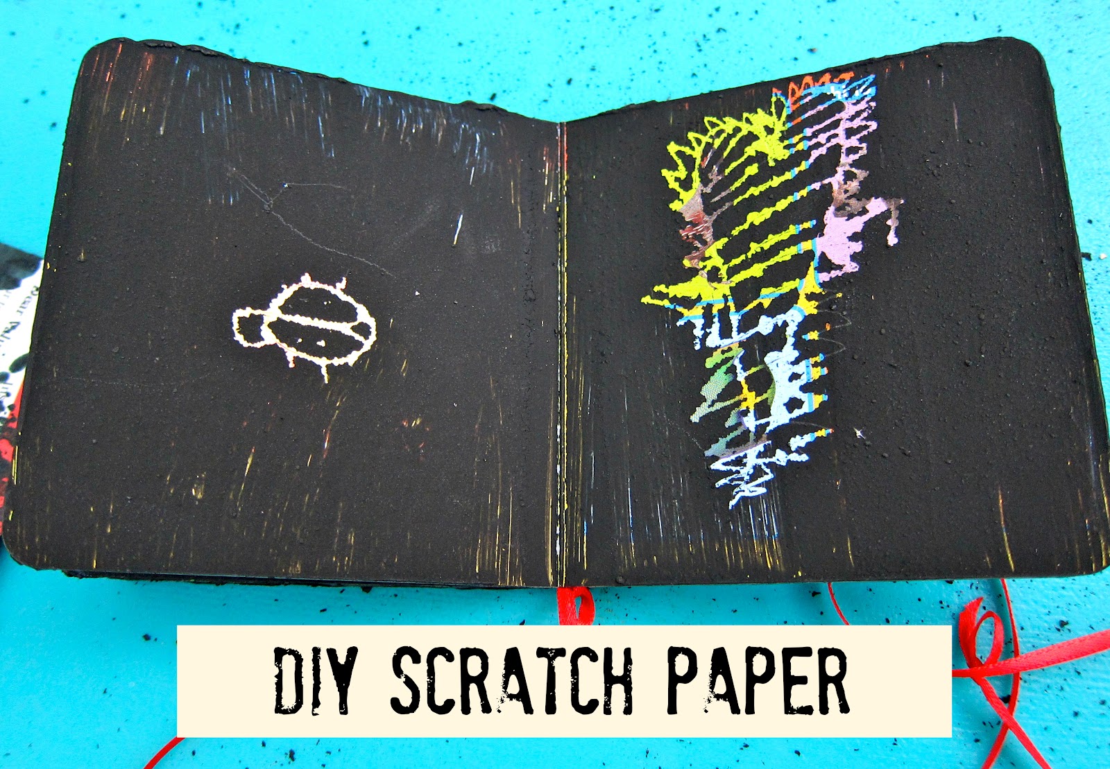 DIY Scratch Paper by Morena’s Corner U Create