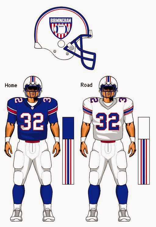 WFL Nation WFL Uniform Contest Birmingham Americans