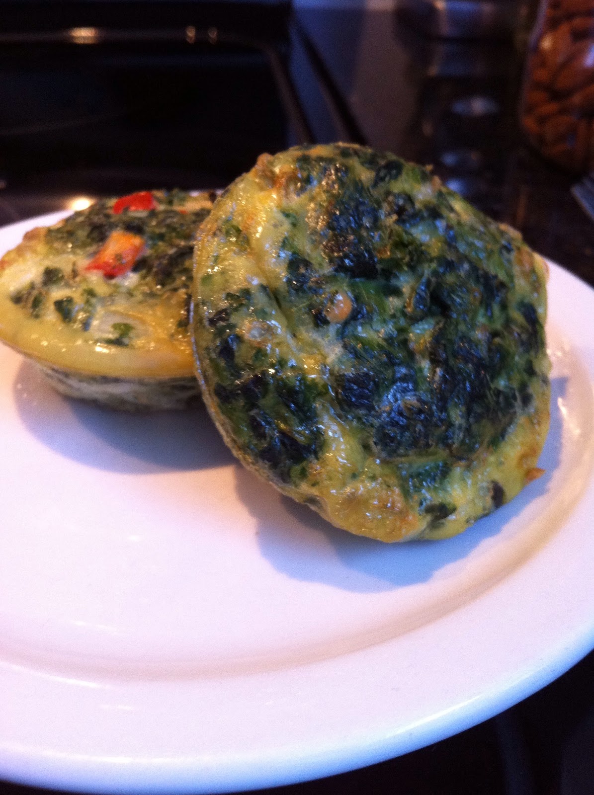 In Michelle's Kitchen Spinach Egg Cups