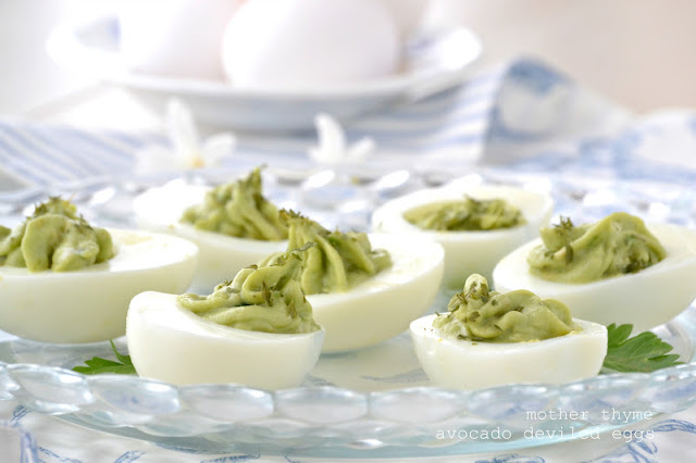 avocado deviled eggs