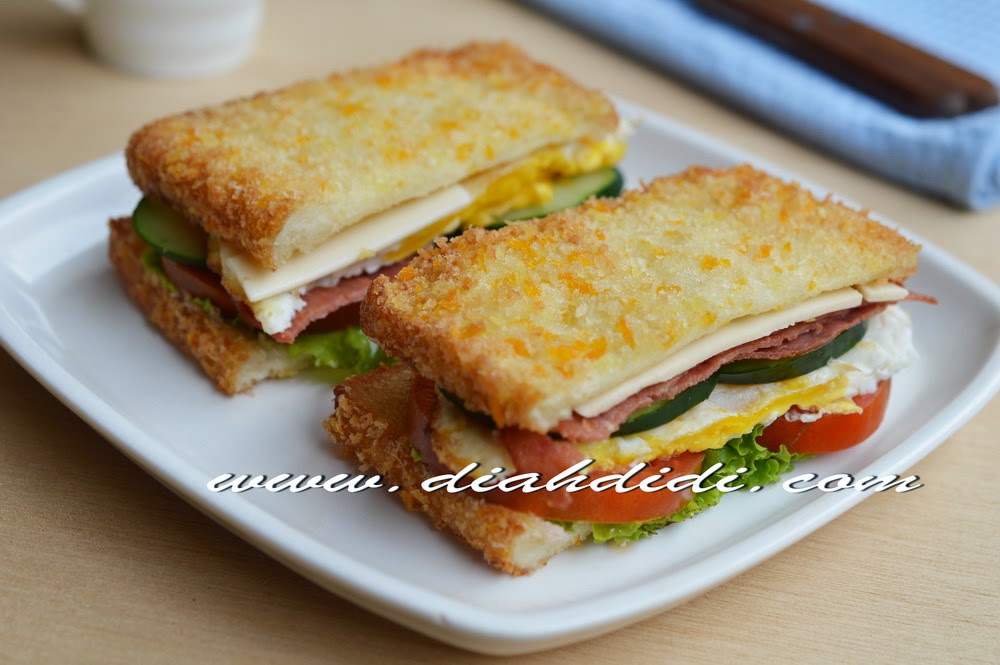 Diah Didi's Kitchen Sandwich Goreng