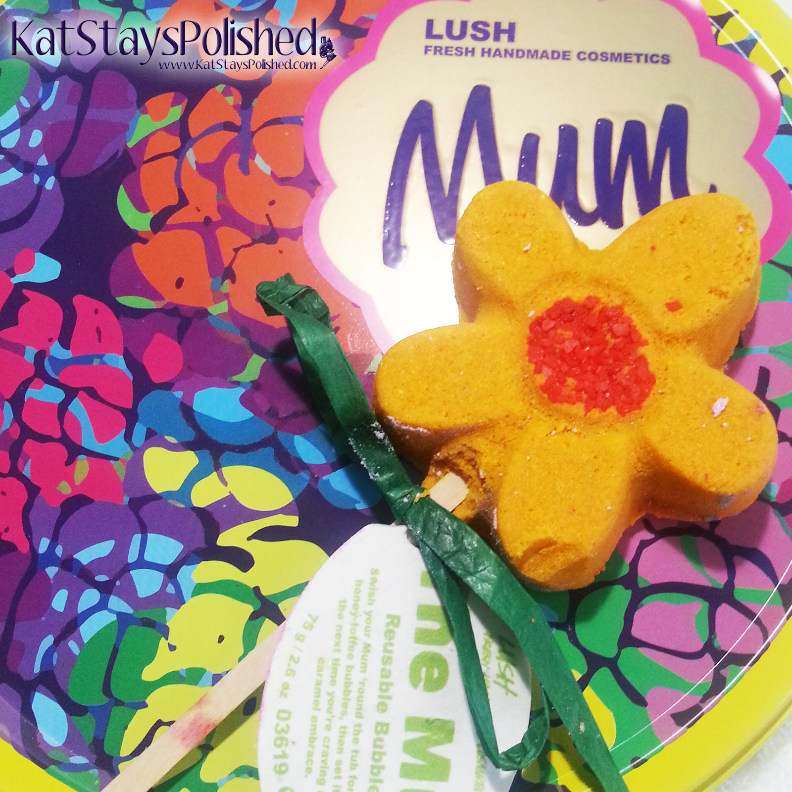 Thank Mum! LUSH Mother's Day Treats - Mum Tin - The Mum Reusable Bubble Bar | Kat Stays Polished