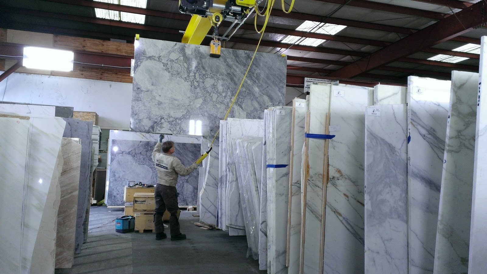 Want the look of Marble, but the durability of Granite?