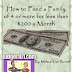 How to Feed a Family of 4 or More for Less than $200 a Month - Free Kindle Non-Fiction