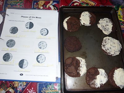 Moon and Oreo Cookie Activity