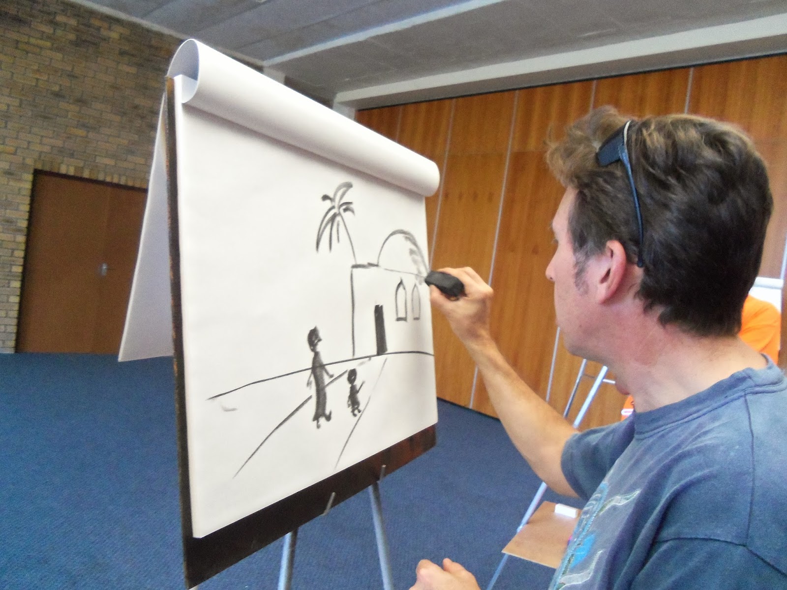 DrawingOtherstoChrist FIRST EVER Small Paul Chalk Art Seminar!!! How