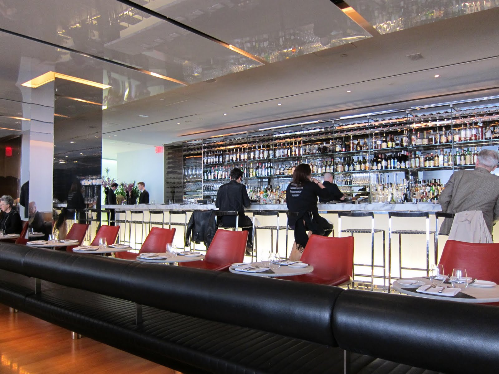Modern Dining Room Chairs Black The Modern Restaurant New York