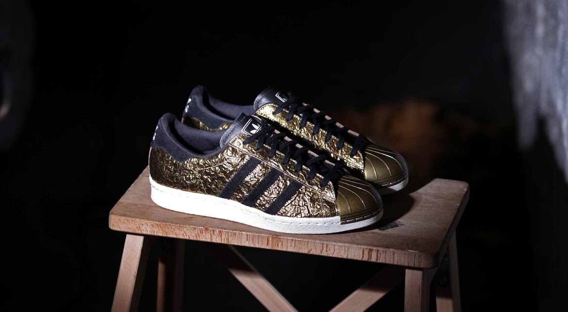 superstar 80s mens gold