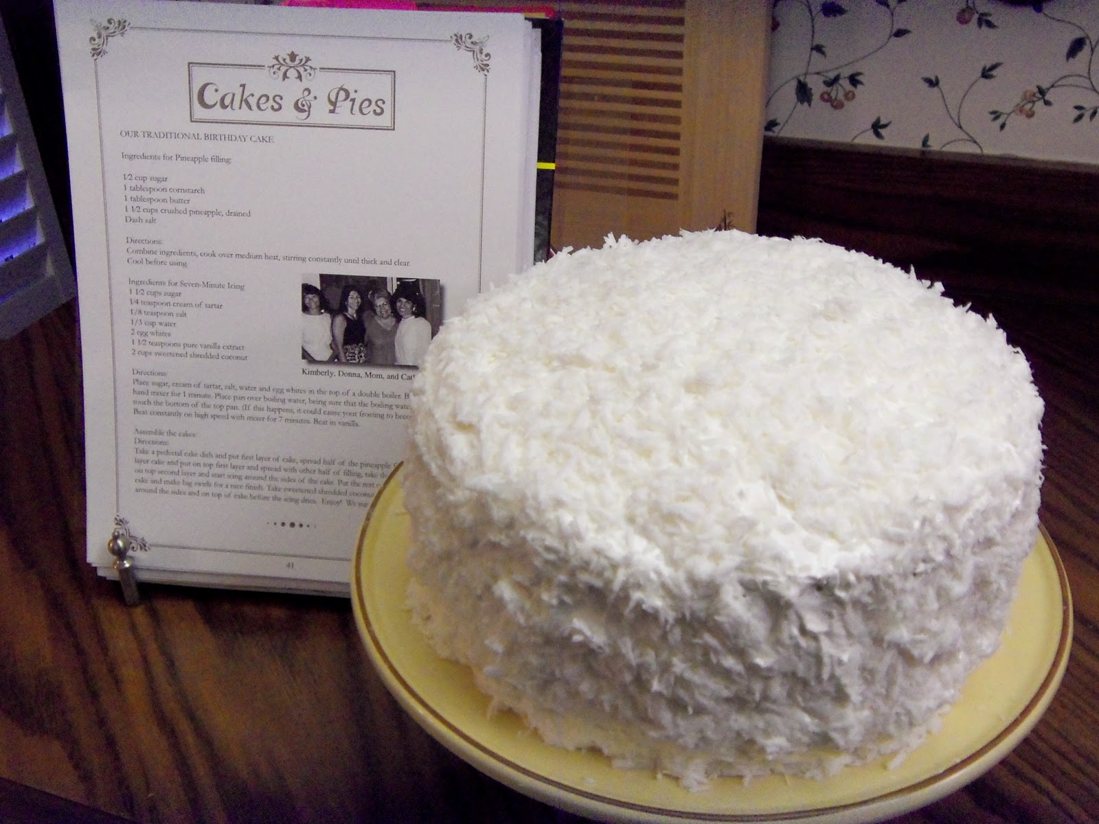 Healthy Food for You Coconut Cake with Pineapple Filling