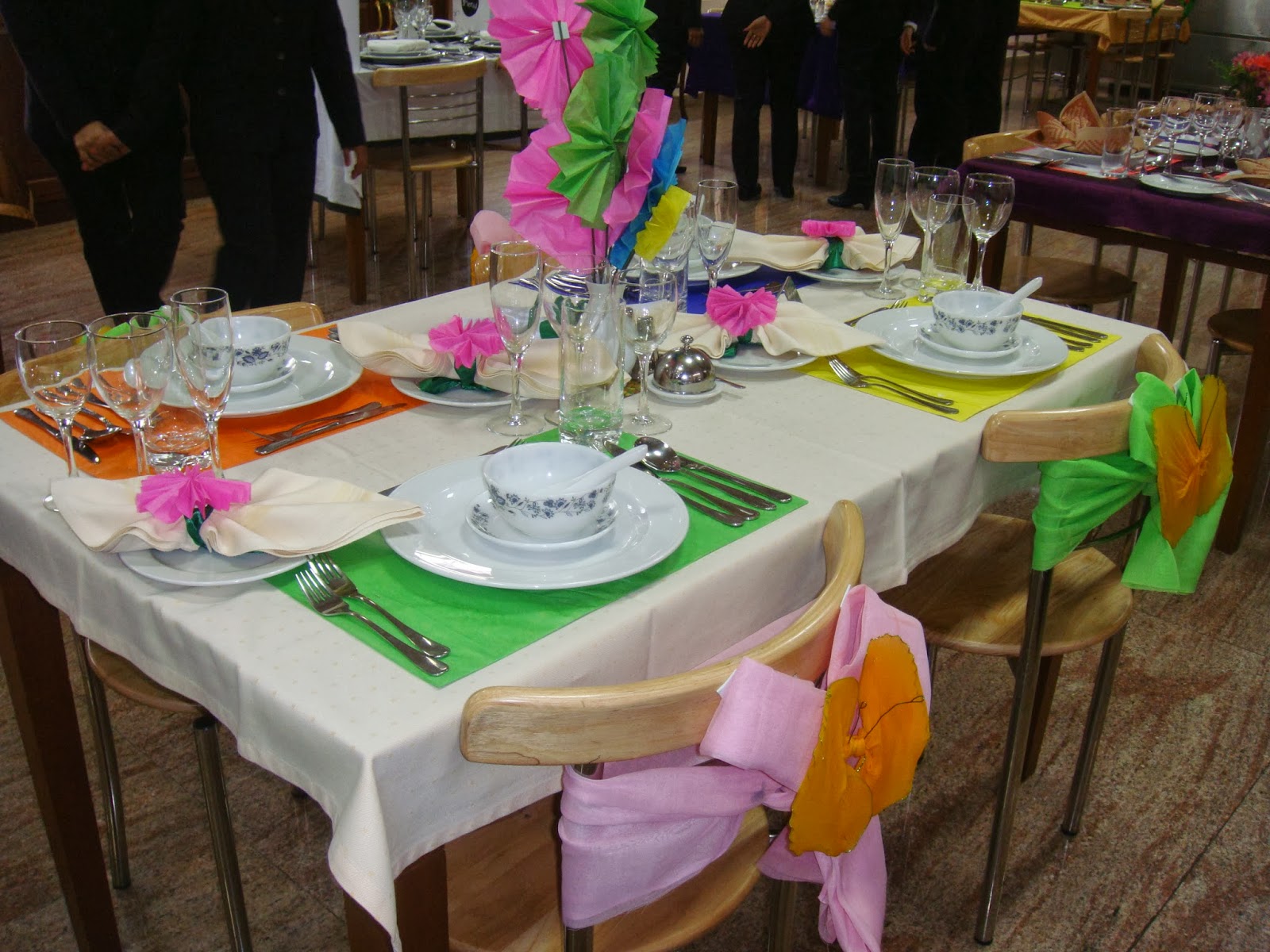 Good Shepherd Finishing School TABLE SETTING COMPETITION
