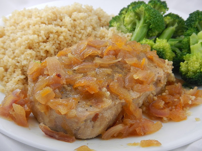 Liz's Livelihood Orange Marmalade Pork Chops