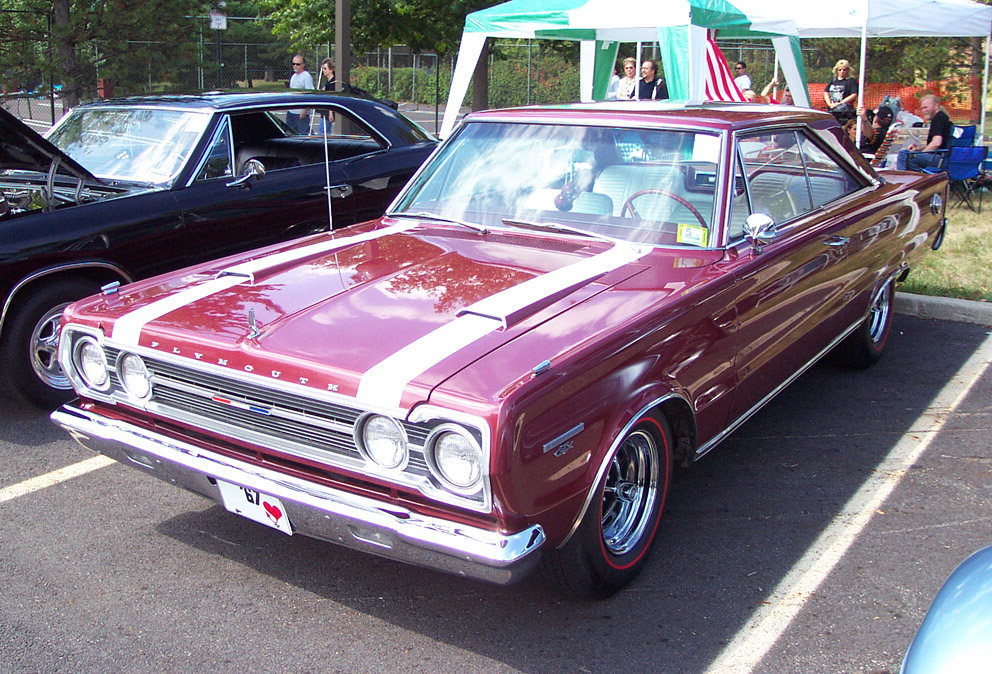 Today we're featuring the 1967 Plymouth GTX