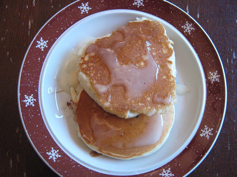 Rindy Mae Eggnog Pancakes