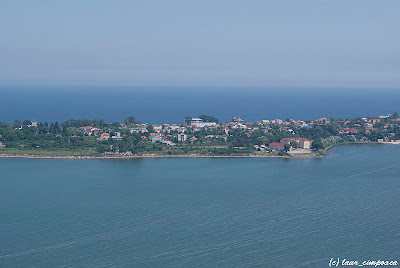 Turnul de televiziune Tuzla Techirghiol Eforie Sud vedere panoramica