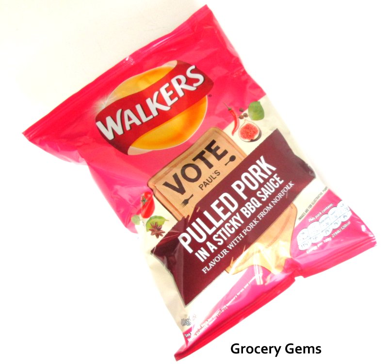 Grocery Gems New Walkers Pulled Pork with a Sticky BBQ Sauce