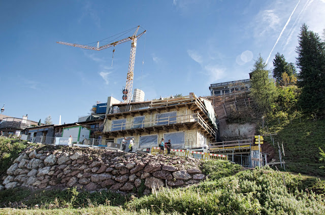 Baustelle Neubau, Hahnenkamm 17, 6370 Kitzbühel, Österreich, 12.10.2014