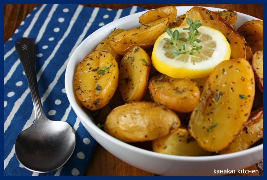 Kahakai Kitchen Roast Lemon Potatoes (Patates Fournou Lemonates) A