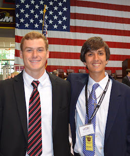 Montgomery Catholic&#039;s Dixon and LoBello Attend HOBY Leadership Conference 1