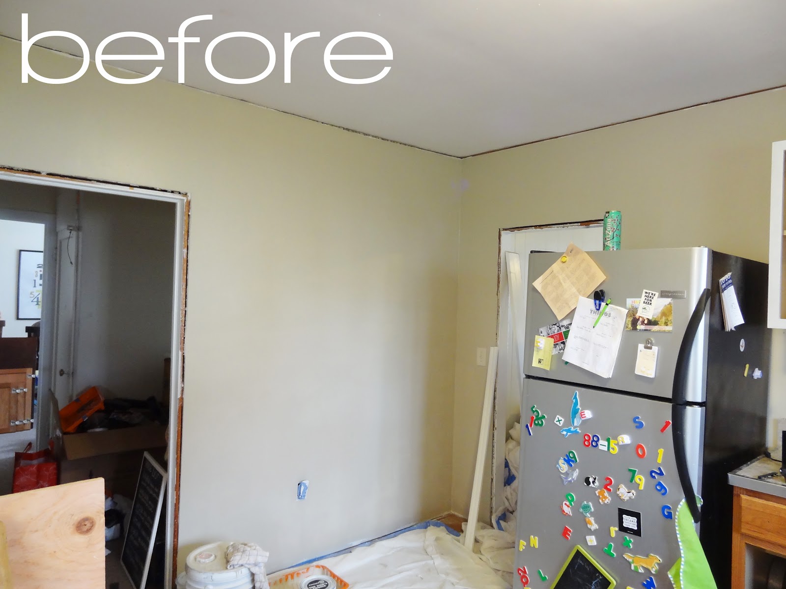 DIY // Perfect Painted Wallpaper Revamp Homegoods