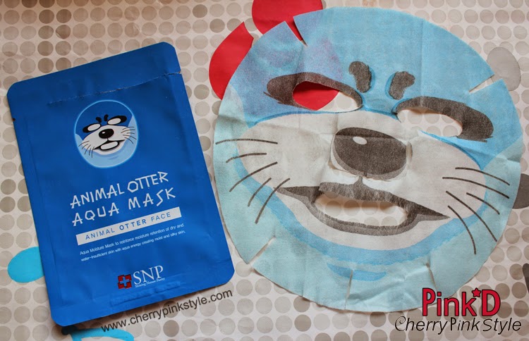 Otter aqua Mask SNP SNP Animal Mask