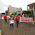 Foi realizada hoje em Capela do Alto Alegre a primeira passeata contra o HIV (AIDS).