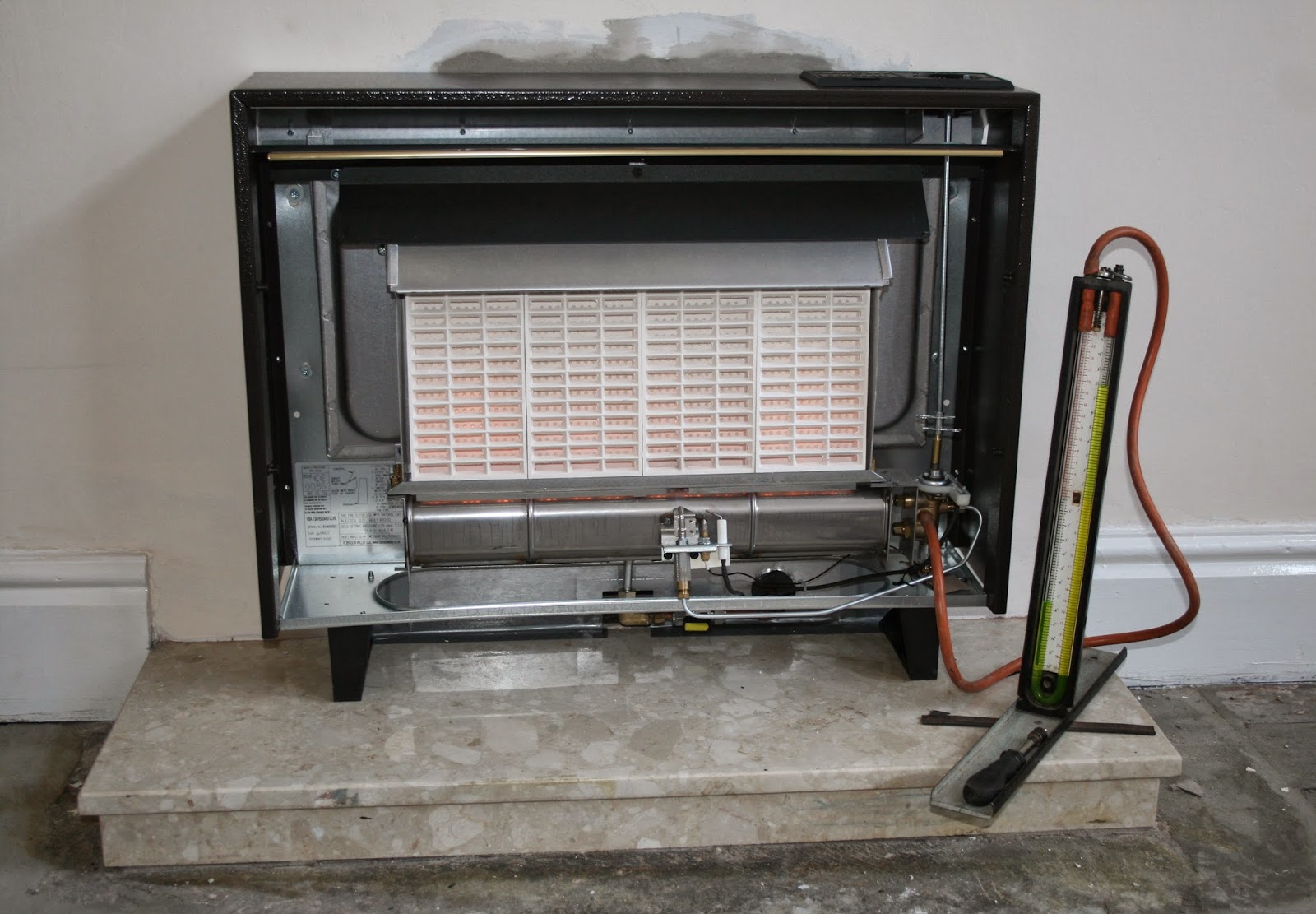 Plumbing Services Ltd Fitting a Gas Fire in Rented