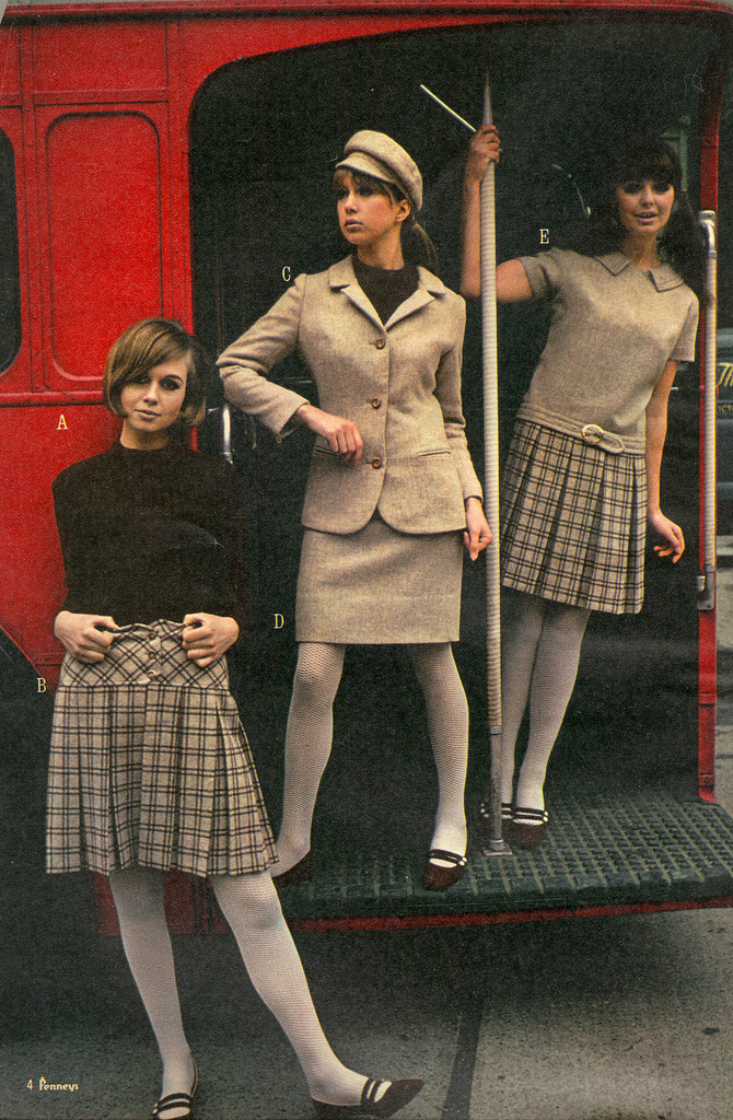 Avengers in Time 1966, Fashion Mary Quant receives OBE Avengers in Time 1966, Fashion Mary Quant receives OBE