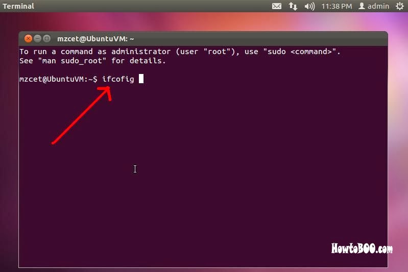 How to check IP Address in ubuntu 11.10 linux machine