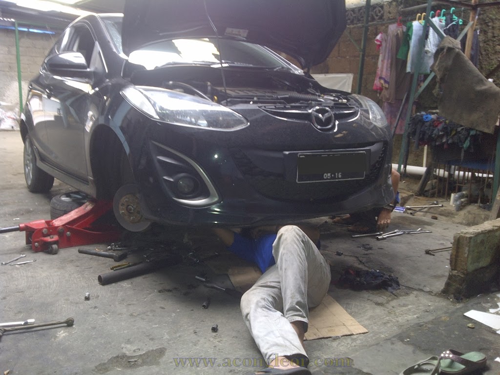 Masalah Kaki Kaki Mazda 2 YPS Bengkel Bandung