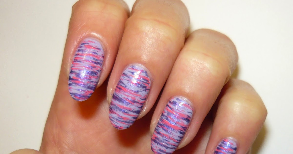 Ola nail designs paski zdobienie paznokci pędzelkiem