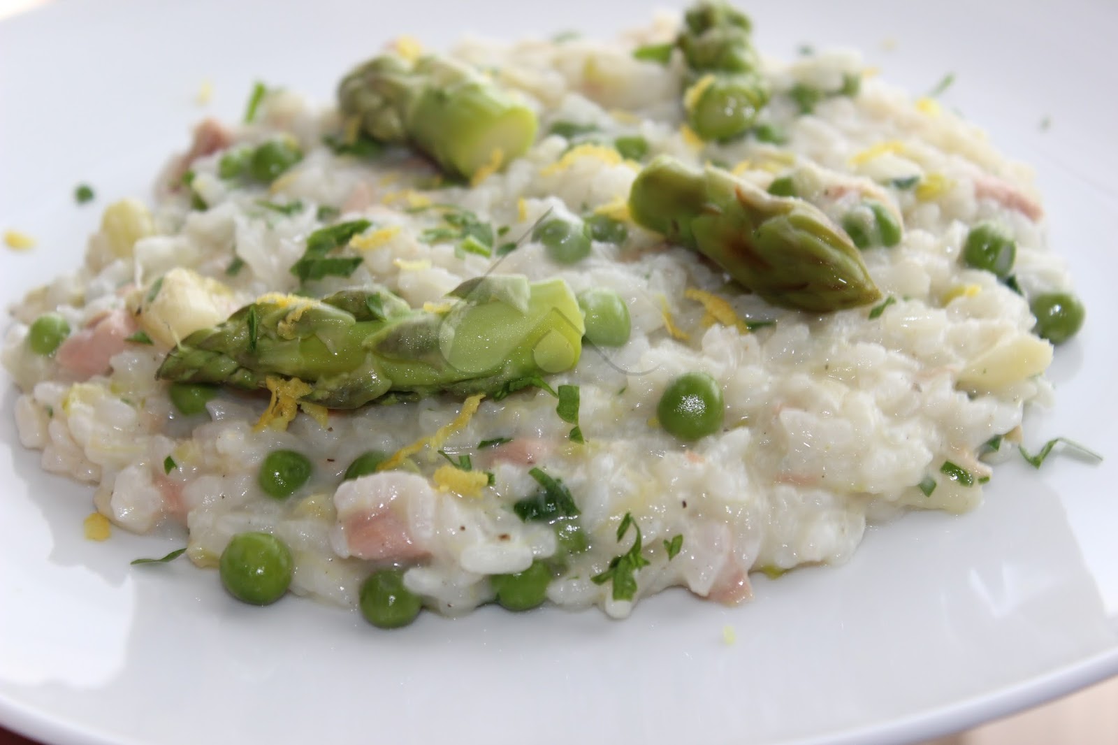 Adda's All Risotto ai asparagi,piselli e tonno.