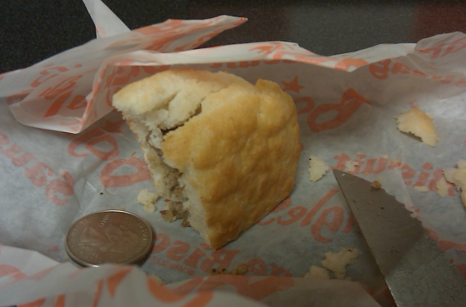 Sausage Biscuit Bojangles