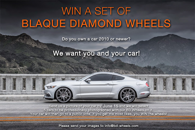 COMPETITION TIME - Win a Set of Blaque Diamond Wheels - Blaque Diamond Wheels