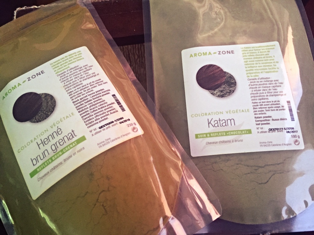 Blamekorn's Cosmetics REVIEW Aromazone Hennè Brun Grenat e Katam