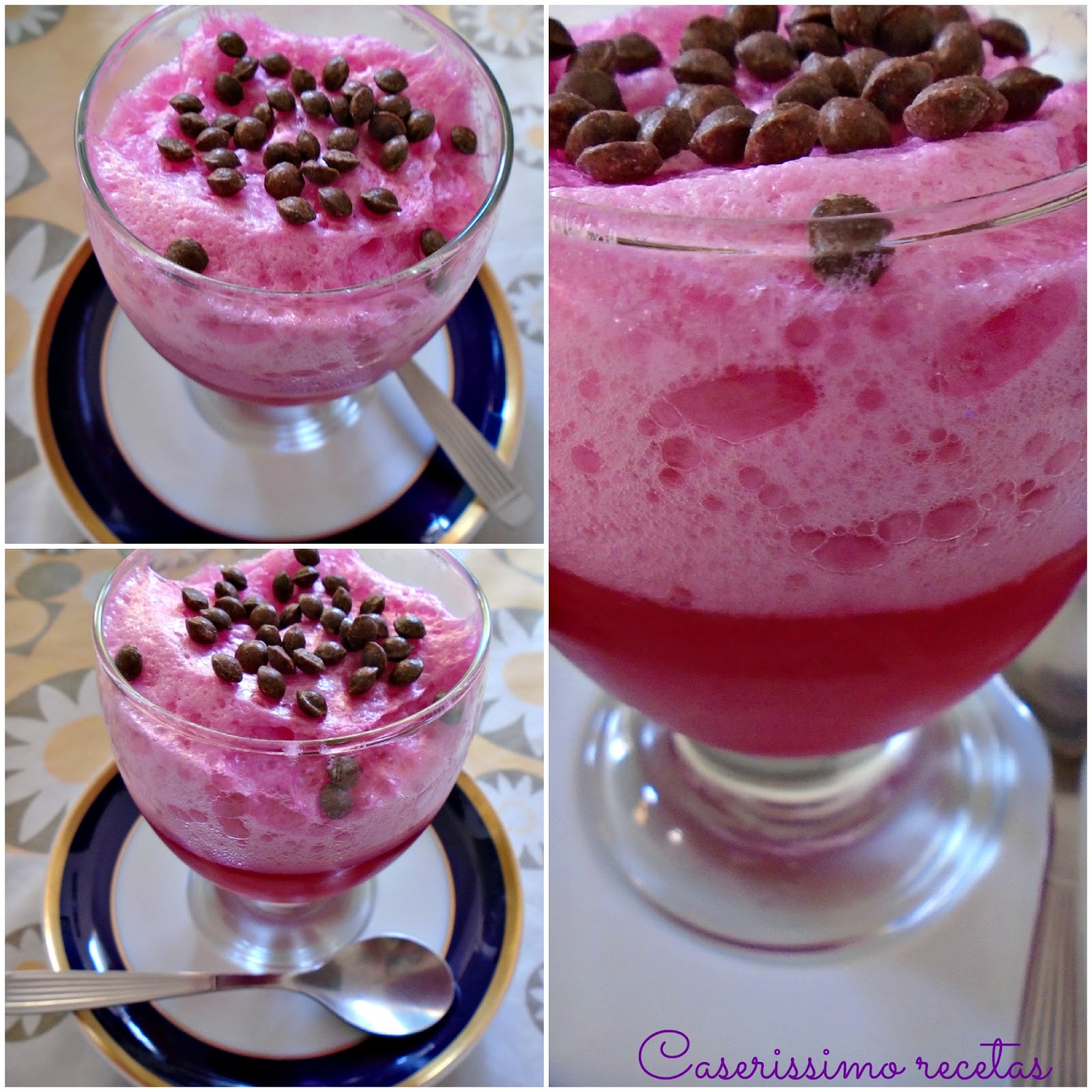 GELATINA ESPUMOSA o light) Caserissimo