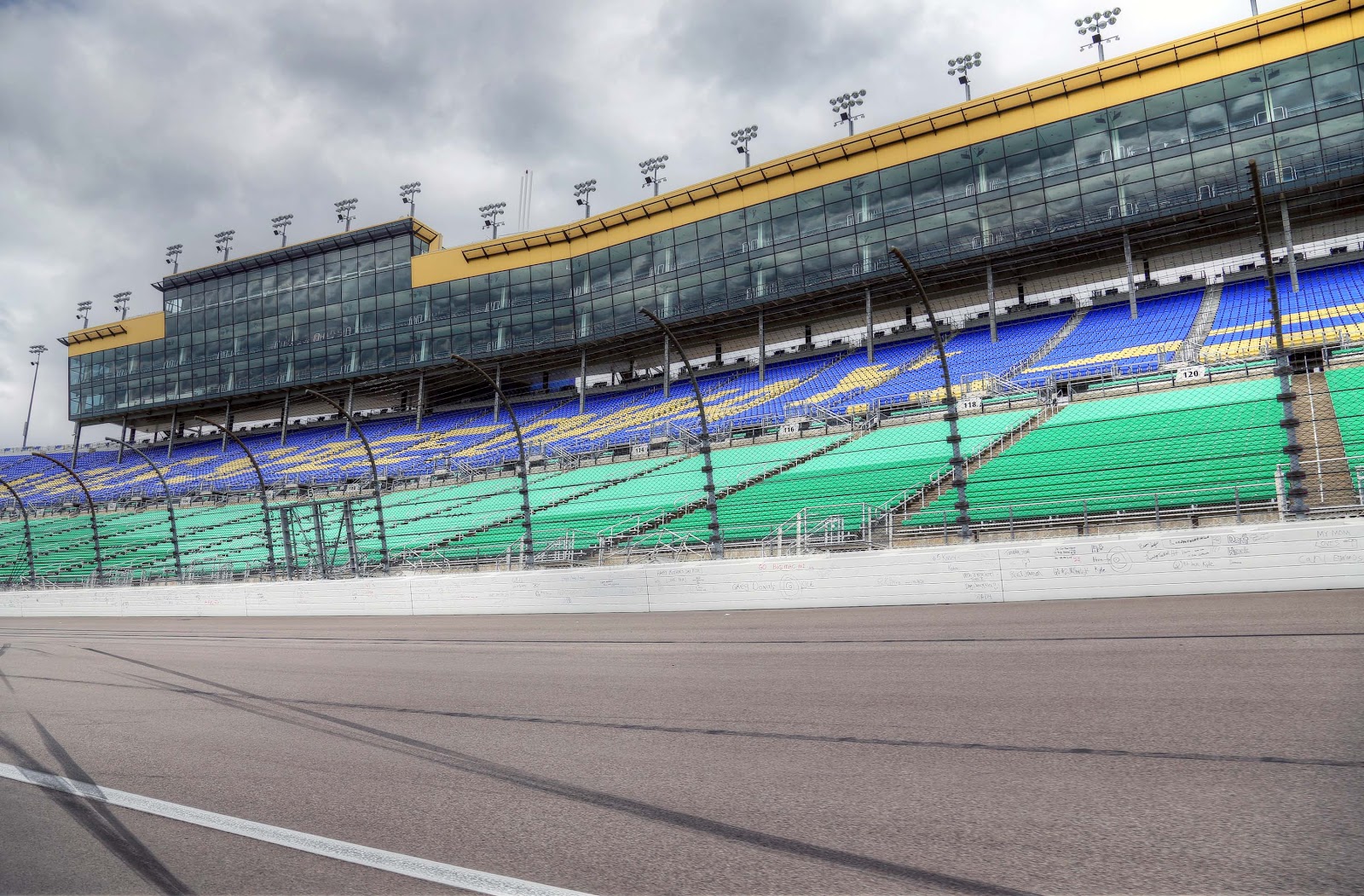 John and Sigrid's Adventures Kansas Speedway Tour 5/13/2014