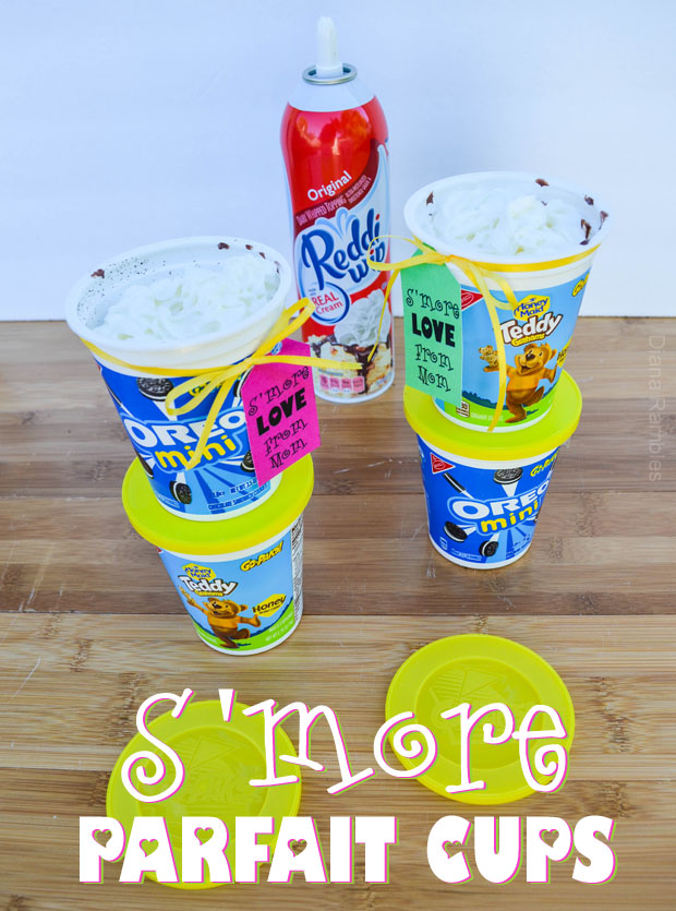 Diana Rambles S'more Parfait Cups & Printable