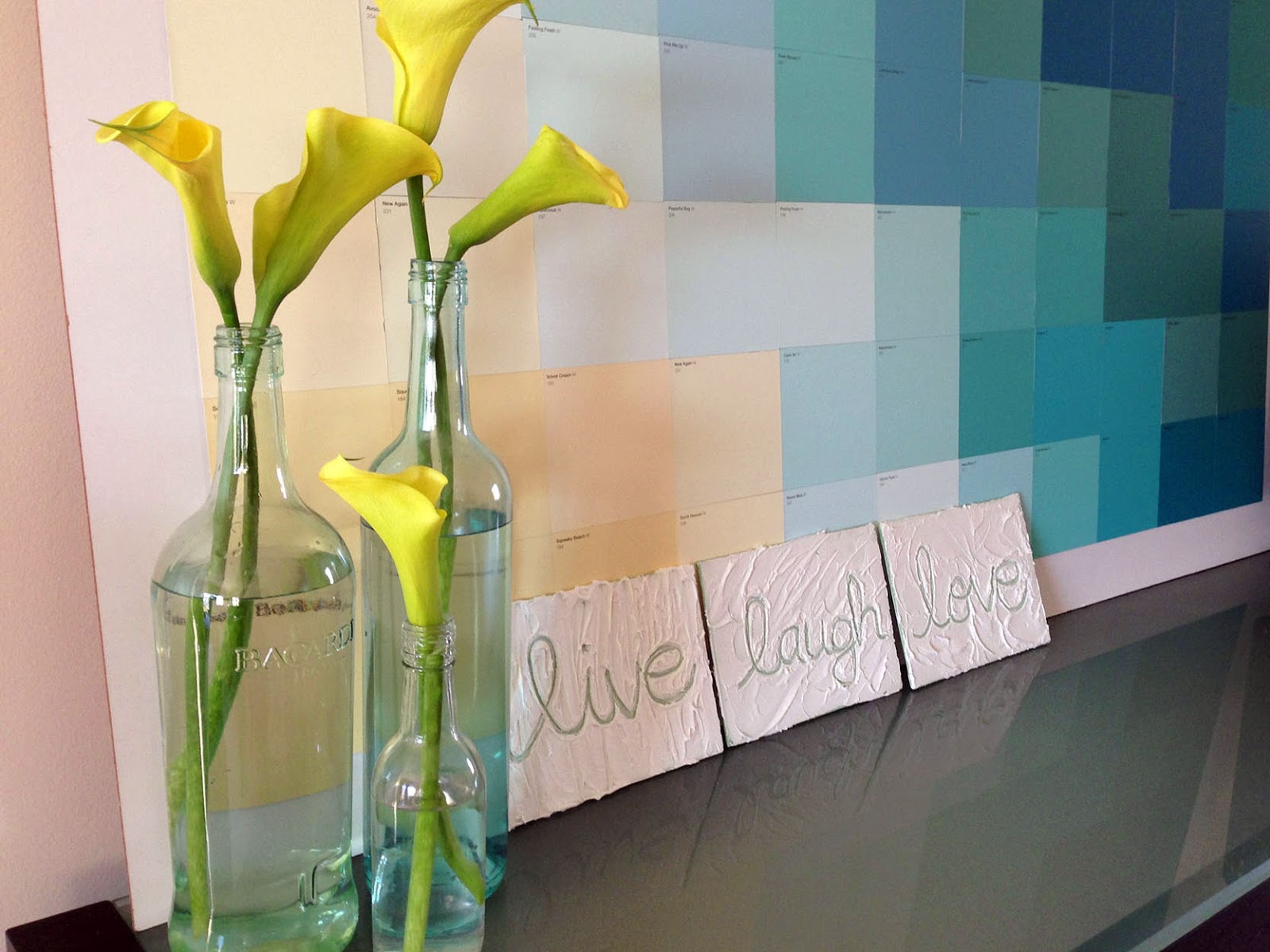 DIY Paint Chip Wall Art