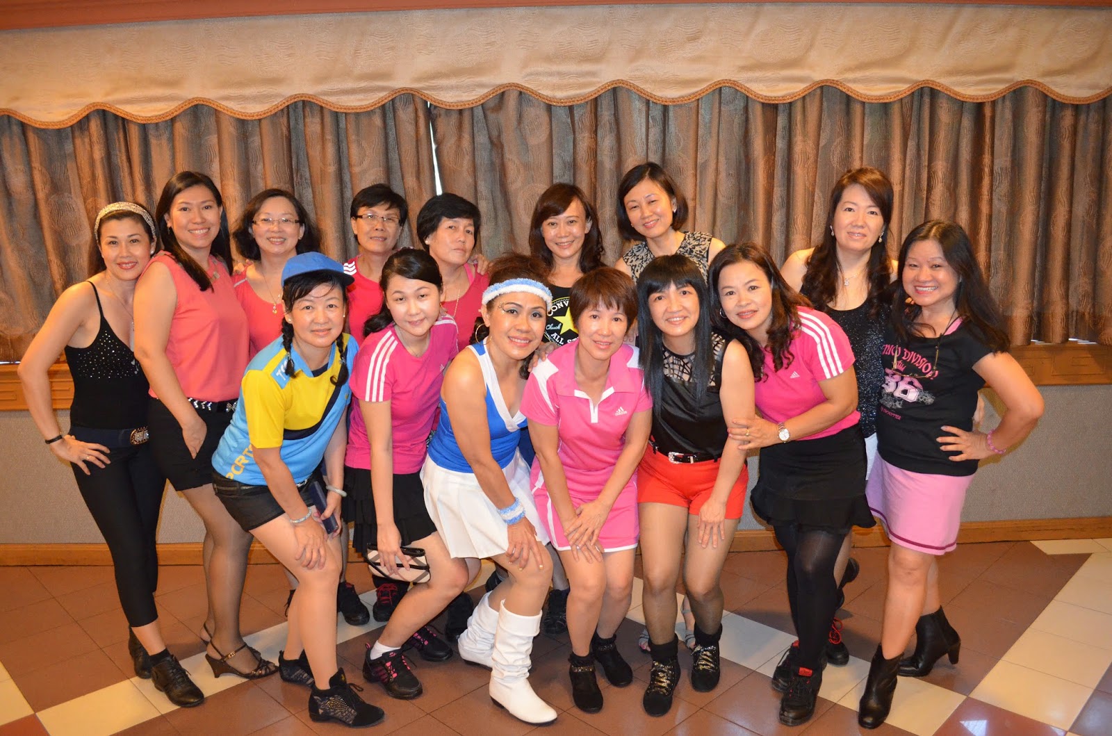 Pn Tay's Blog: Jenny's Birthday Dance Party with Sports Theme