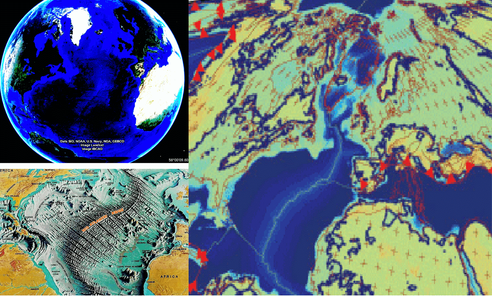 Pangaea Breakup and the northern MAR