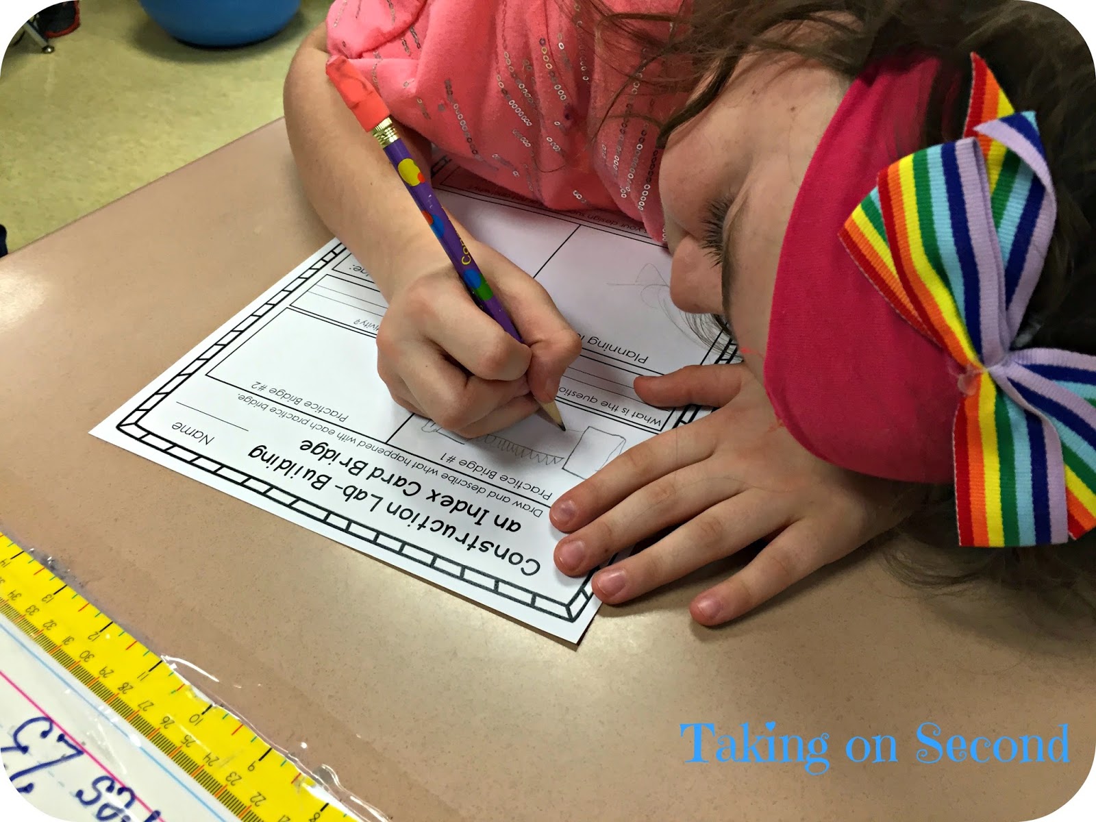 Building Bridges with Index Cards Taking on Second
