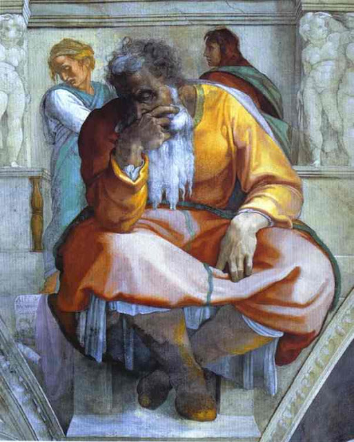  Jeremiah Michelangelo fresco 