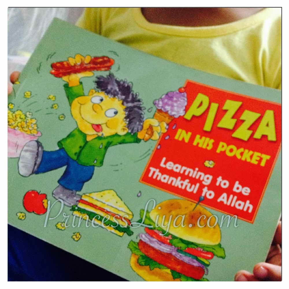 Life with Liya and Zain Book of the Week Pizza in His Pocket