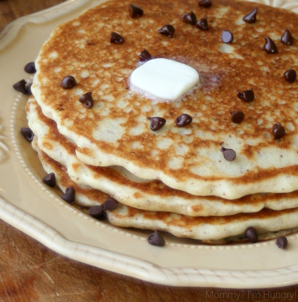 MIH Recipe Blog Gluten Free Chocolate Chip Pancakes
