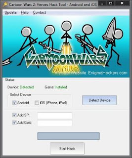 Cartoon Wars Android Cheats
