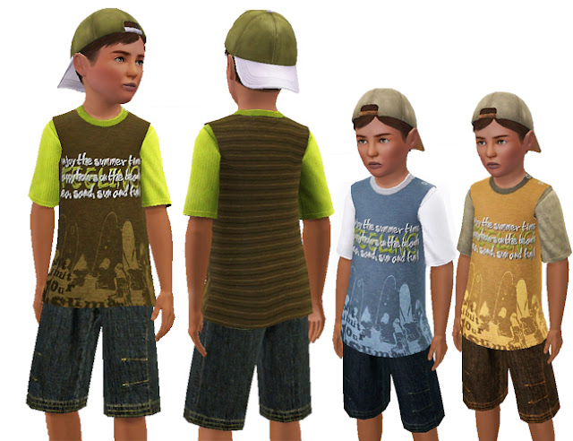 The Sims 3: Детская одежда - Страница 7 Boy