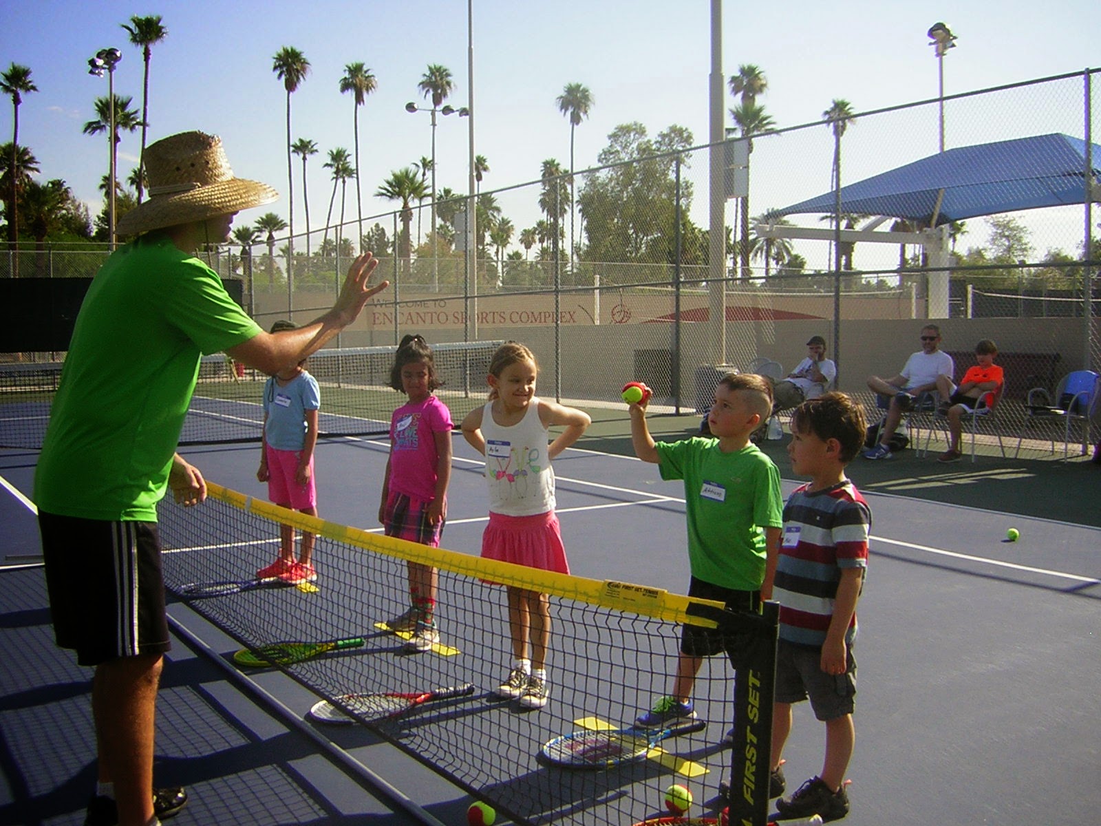 Ten and Under Tennis Lessons