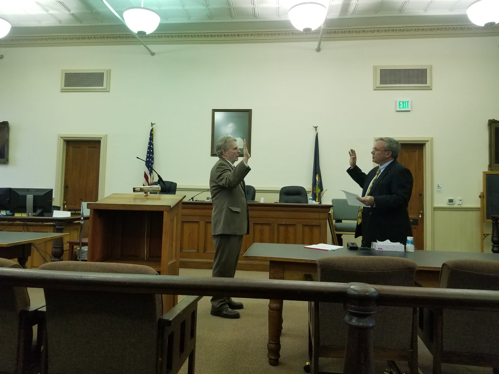 Congratulations to Judges Glover and Treadwell Vermont Bar Association