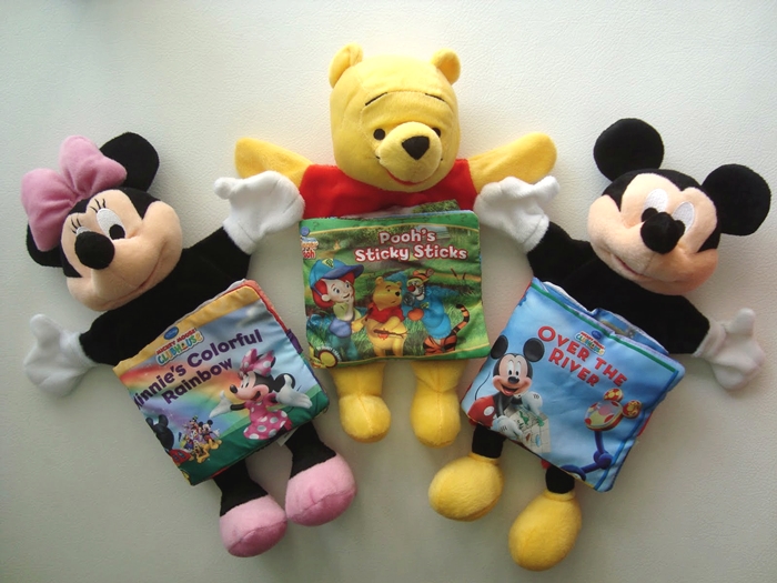 BongBongIdea DISNEY HAND PUPPET CLOTH BOOK